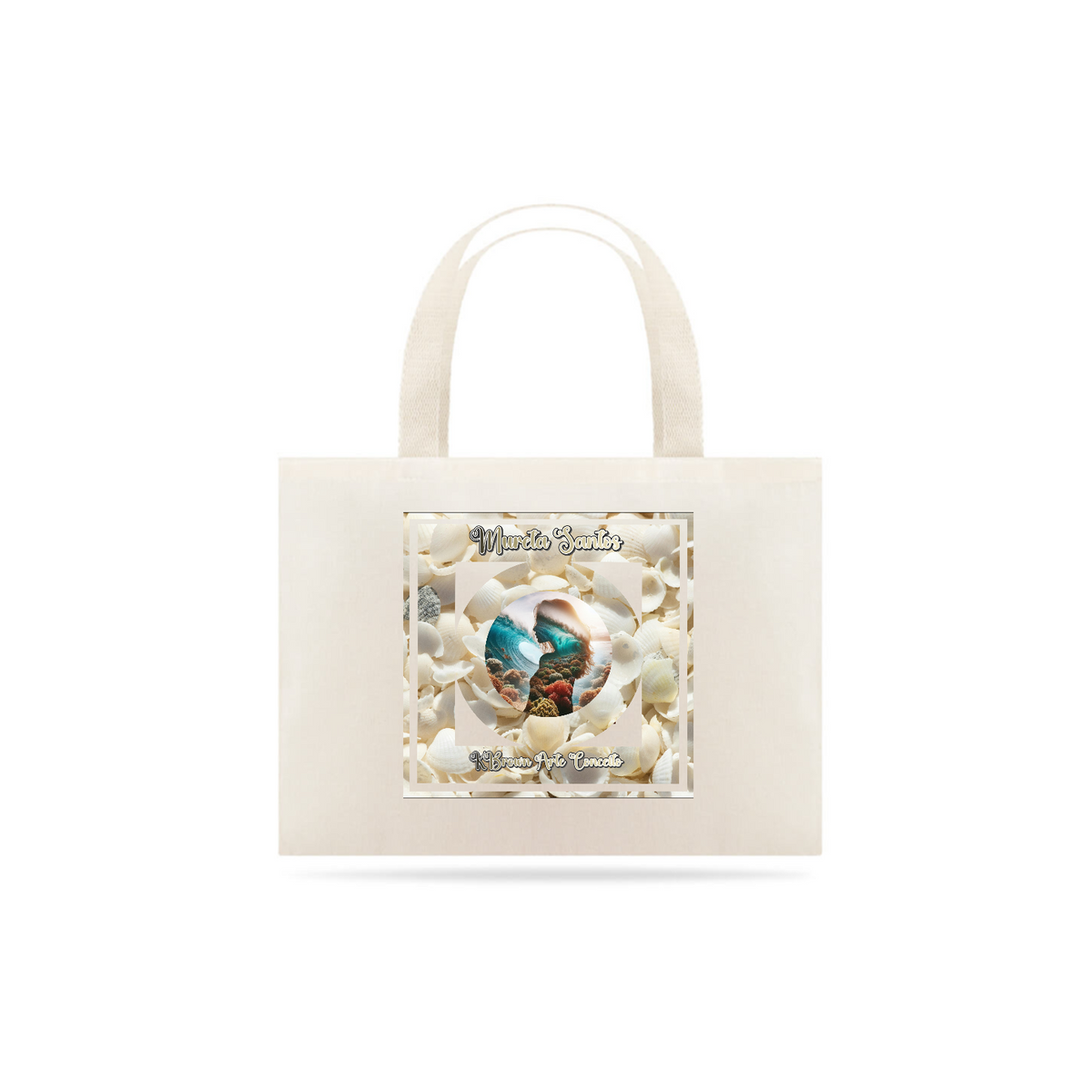 Nome do produto: Eco Bag - Mureta Santos Shell