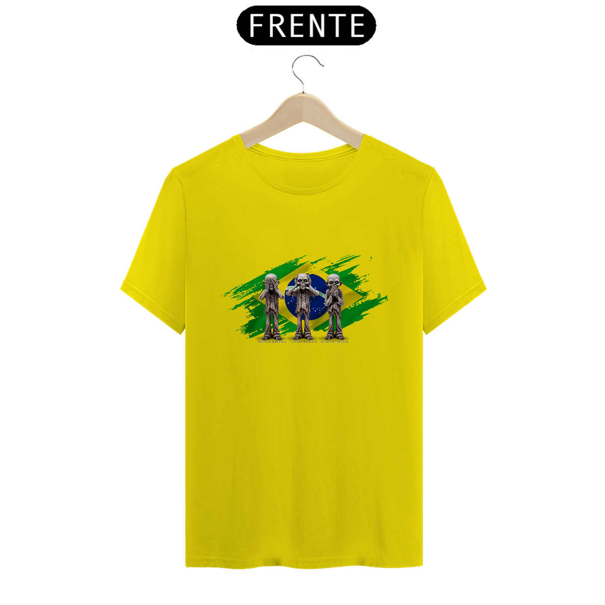 Nome do produto: Camiseta Quality - Zumbis Brasilis