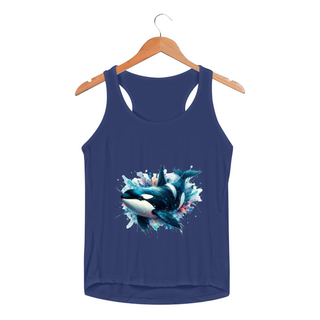 Nome do produtoCamiseta Feminina Dry UV - Free whale