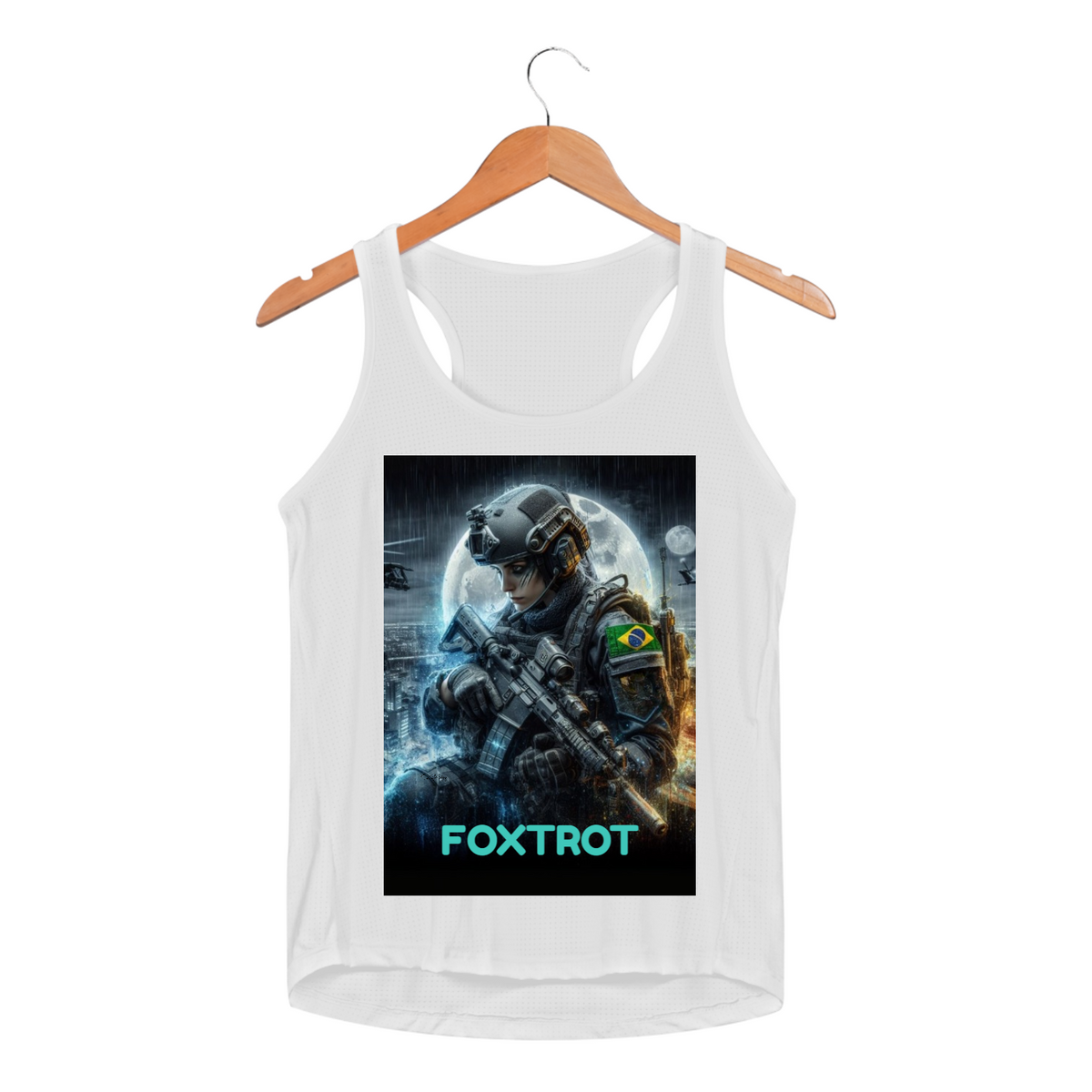 Nome do produto: Regata Feminina Dry UV FOXTROT