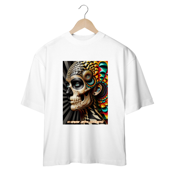 Camiseta OVERSIZED - Color Skull