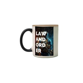 Caneca  Mágica Law and order