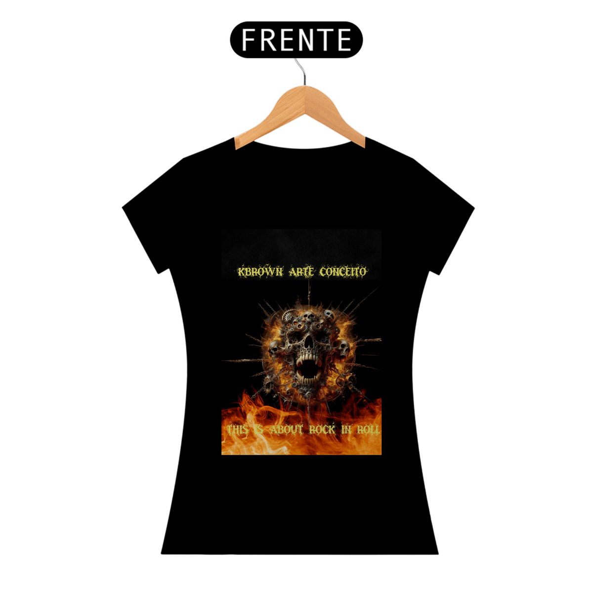 Nome do produto: Camiseta Baby Long Prime - KB About Rock