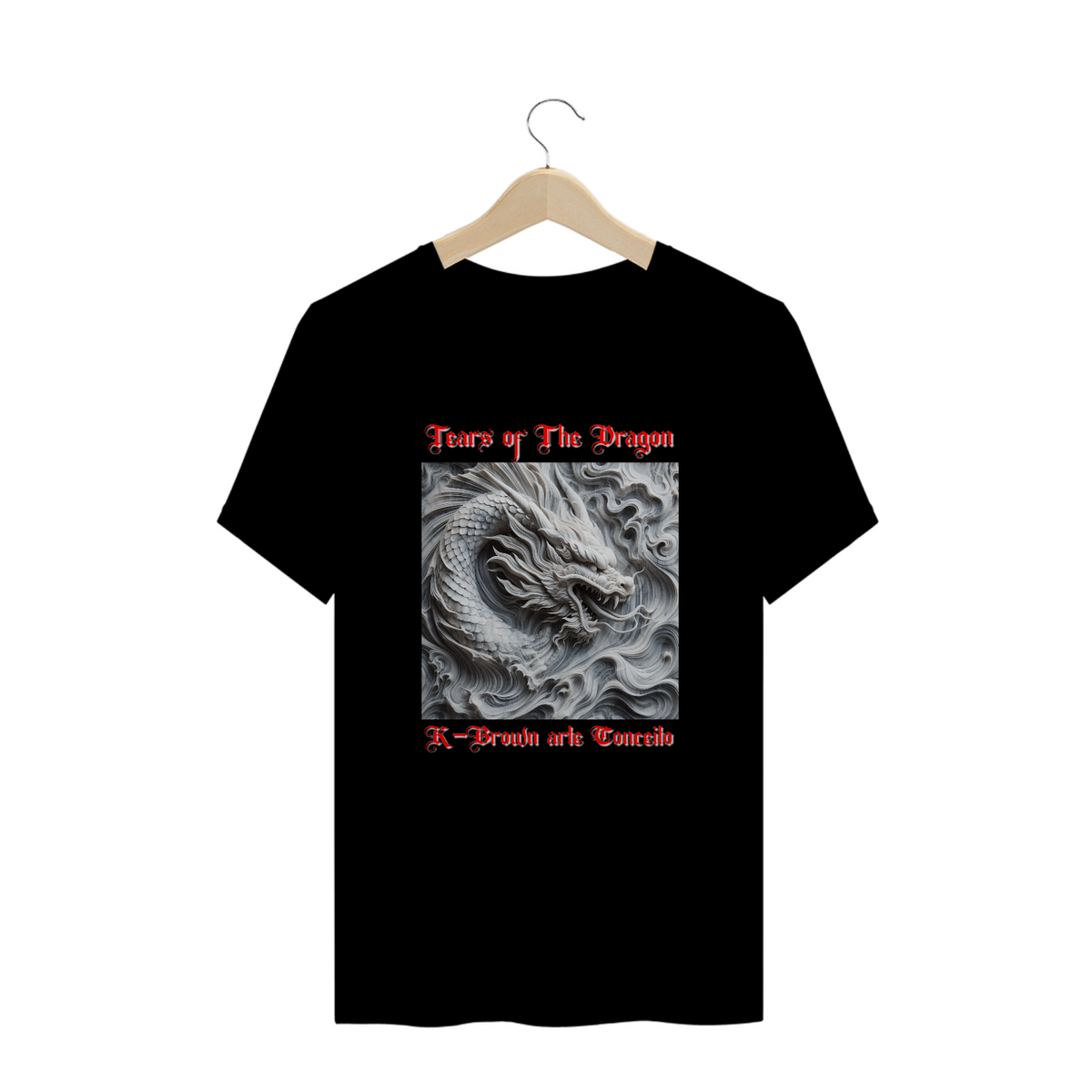 Nome do produto: Camiseta Plus Size - Tears Of The Dragon