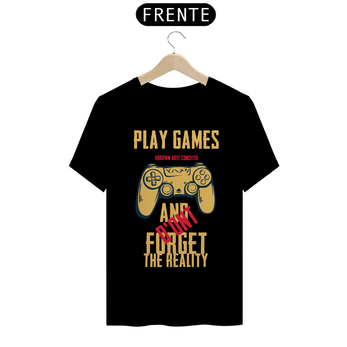 Nome do produto: Camiseta Quality - Play Games 