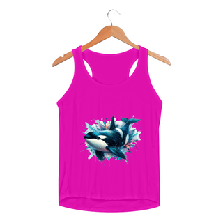 Camiseta Feminina Dry UV - Free whale