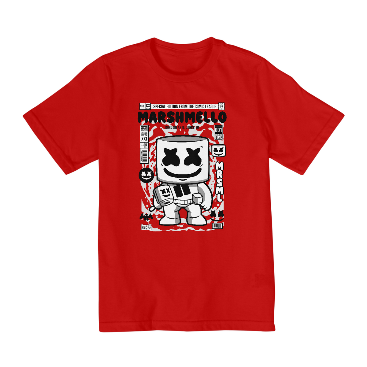 Nome do produto: Camiseta Infantil - Mashmello