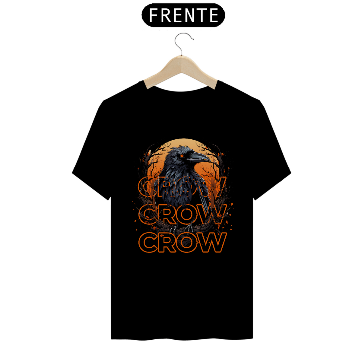 Nome do produto: Camiseta Corvo