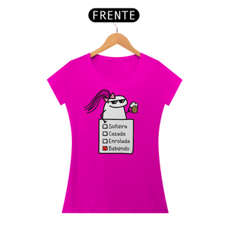 Nome do produtoCamiseta Feminina Baby Long Florkina 