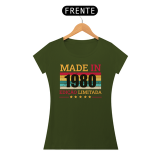 Nome do produtoBaby Look Made in 1980