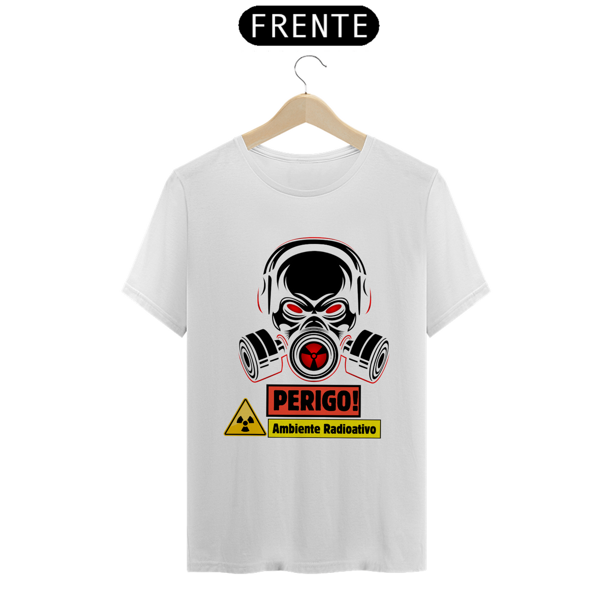 Nome do produto: Perigo  Ambiente Radioativo T shirt