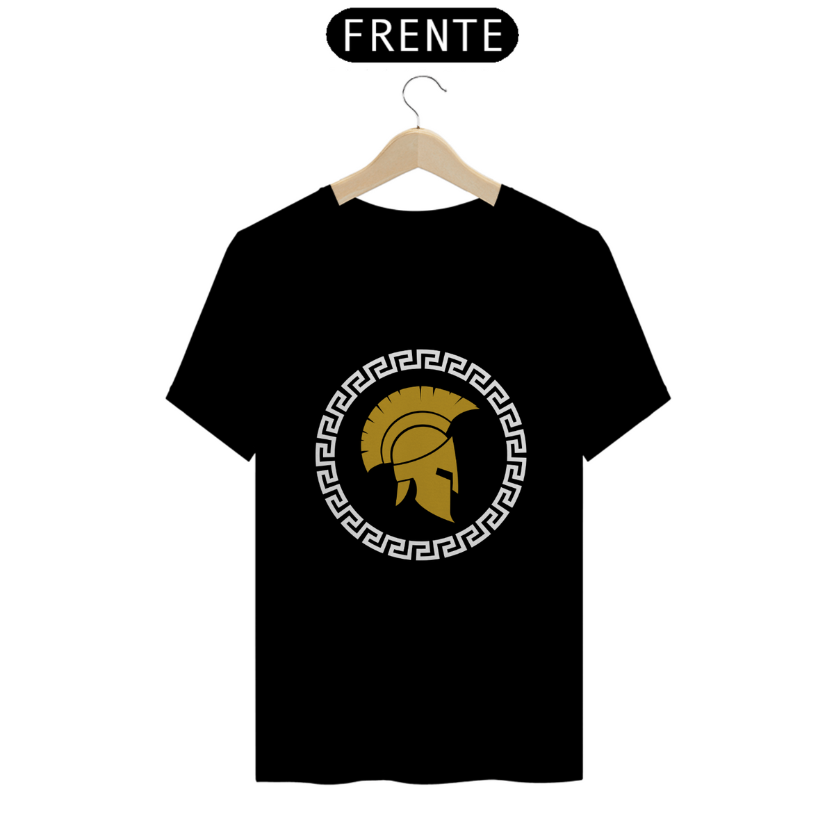 Nome do produto: Sparta Black  t-shirt