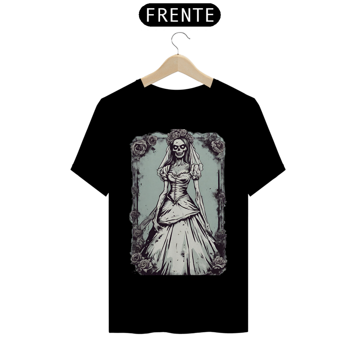 Nome do produto: T shirt Bride Zombie
