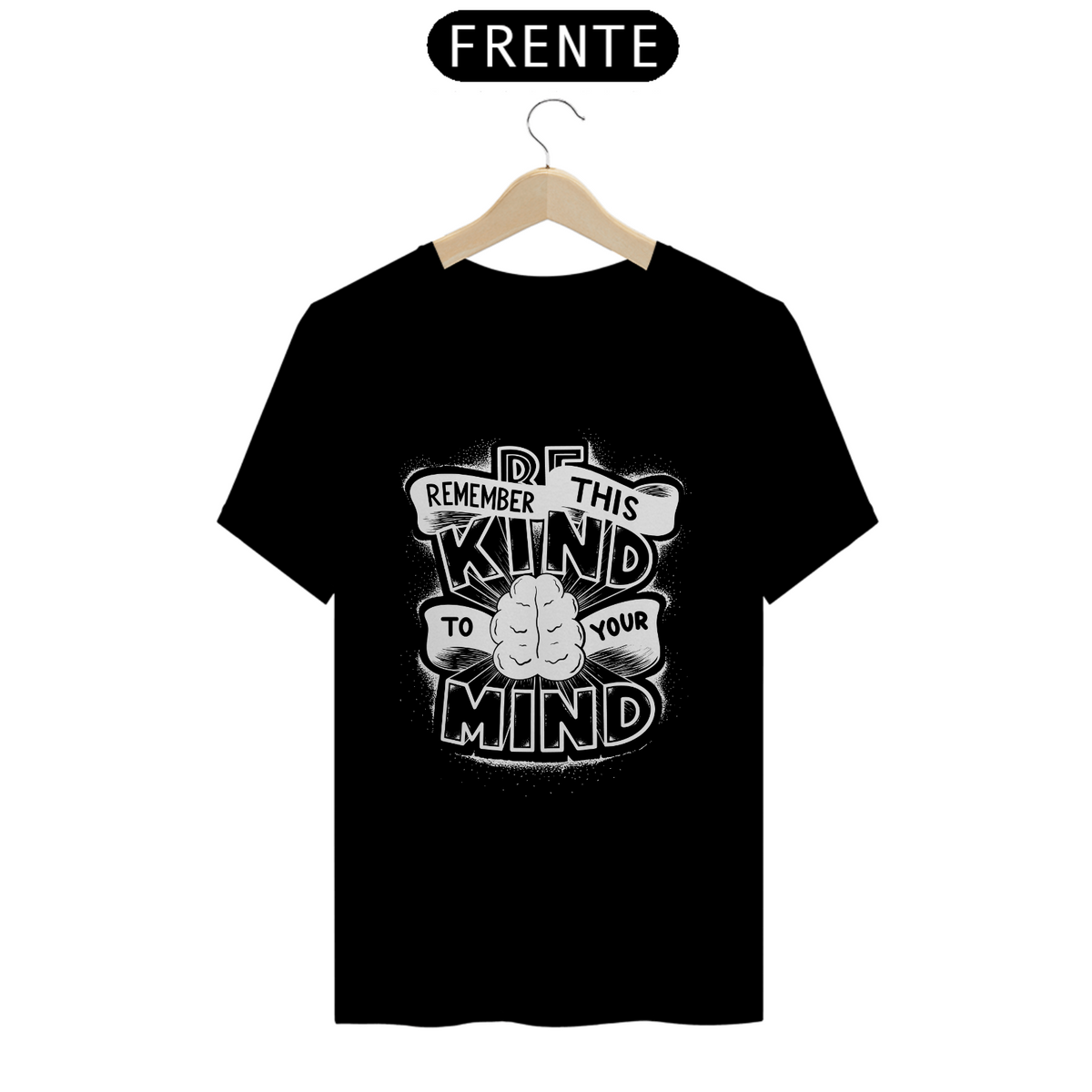 Nome do produto: Be Remember Classic T-shirt black - Quotes collection
