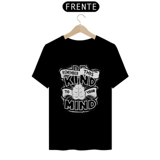 Nome do produtoBe Remember Classic T-shirt black - Quotes collection