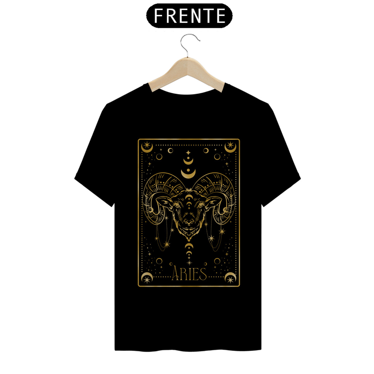 Nome do produto: Signo de Aries T-Shirt