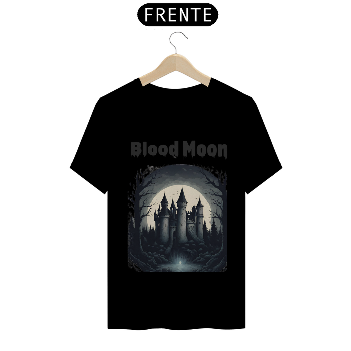 Nome do produto: Dark Castle - Blood Moon T-Shirt 