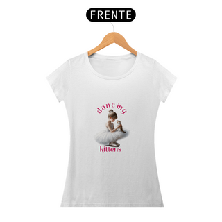 Camisa Feminina Dancing Kittens