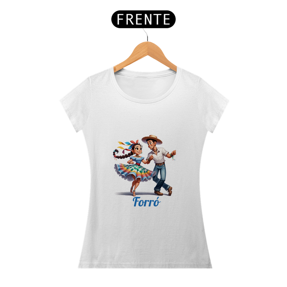 Nome do produto: Camisa Feminina Forró 