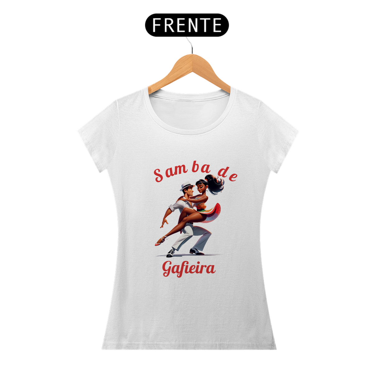 Nome do produto: Camisa Feminina Samba de Gafieira 2