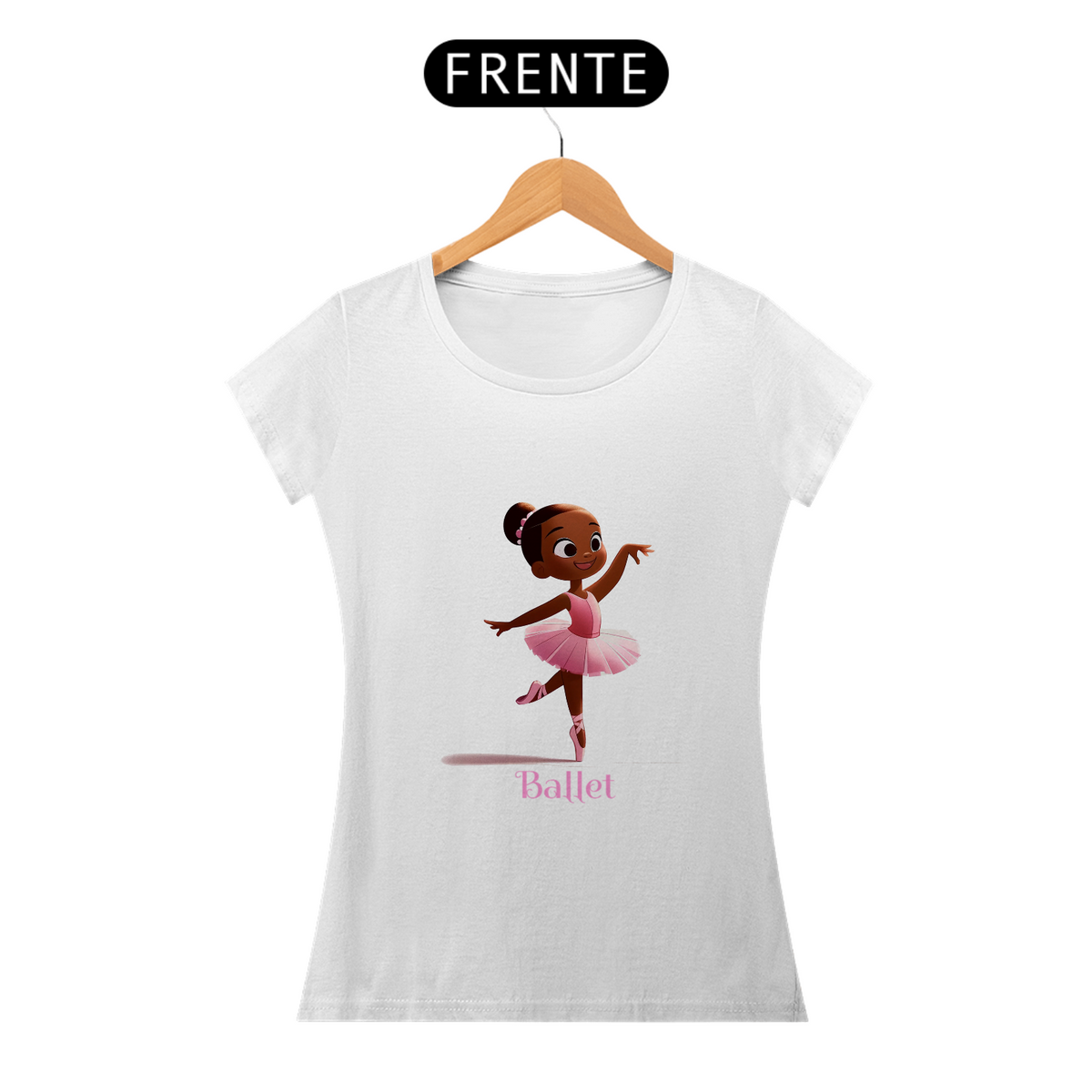 Nome do produto: Camisa Feminina Ballet