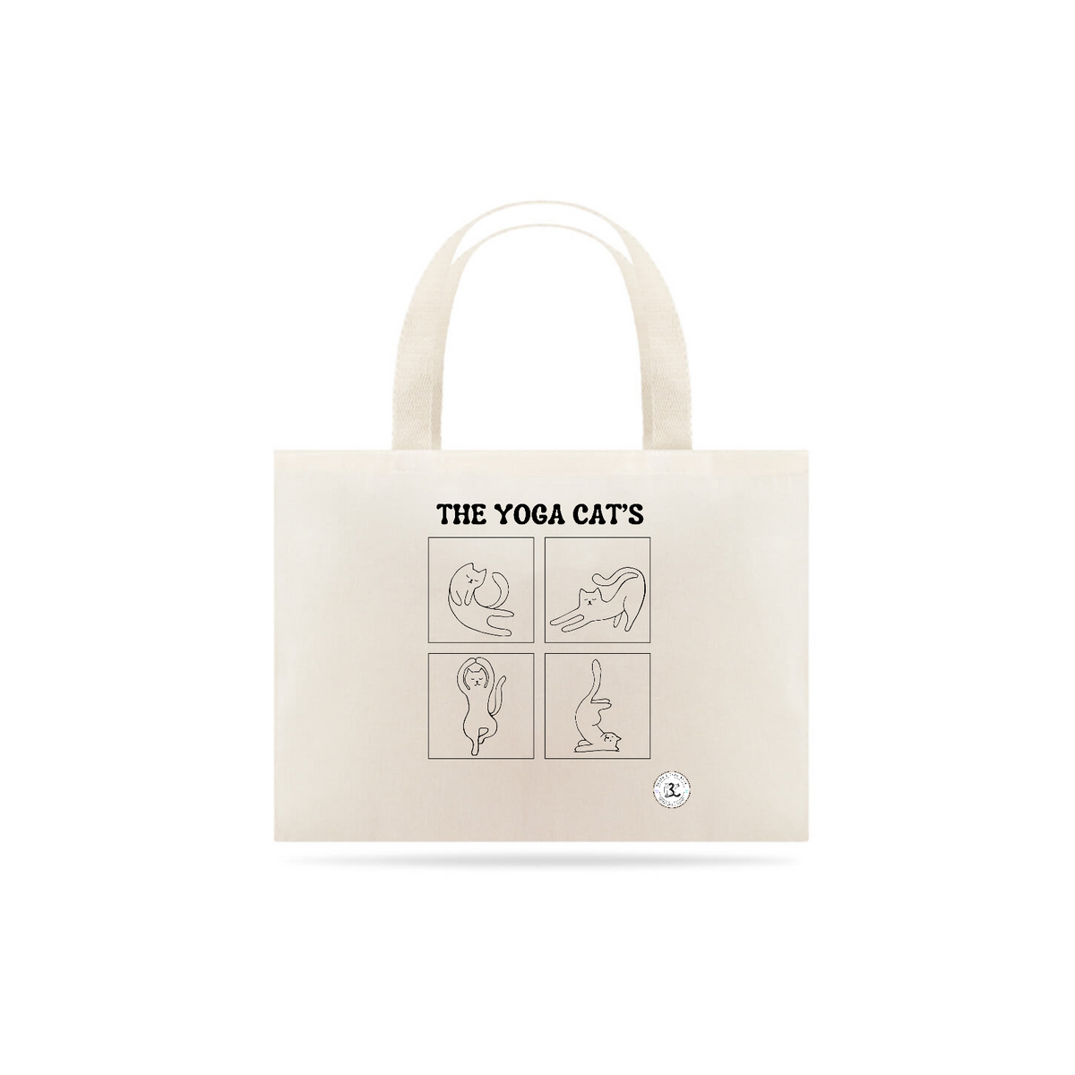Nome do produto: Ecobag - The Yoga Cat\'s