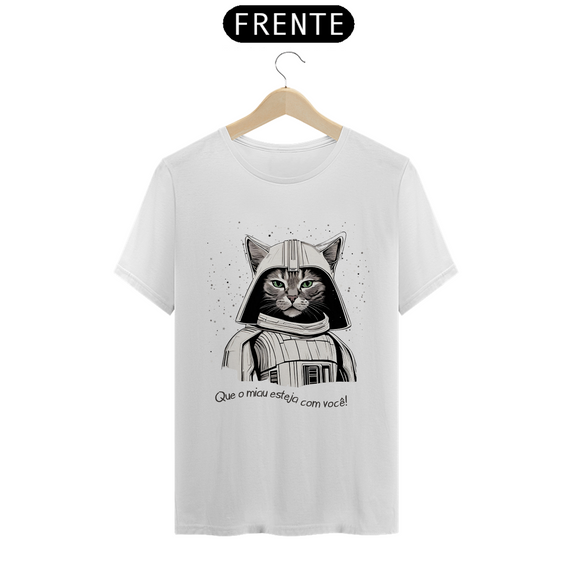 Camiseta - Que o Miau esteja com você!