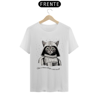 Camiseta - Que o Miau esteja com você!