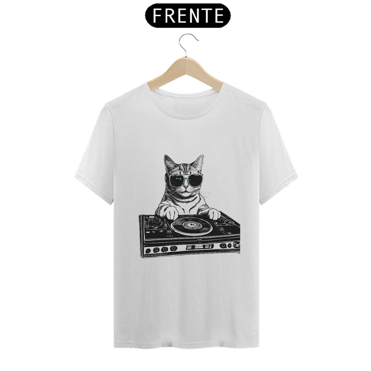 Nome do produto: Camiseta - DJ Cat