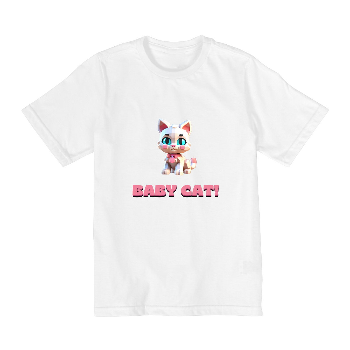 Nome do produto: Camiseta Infantil (2 a 8) - Baby Cat