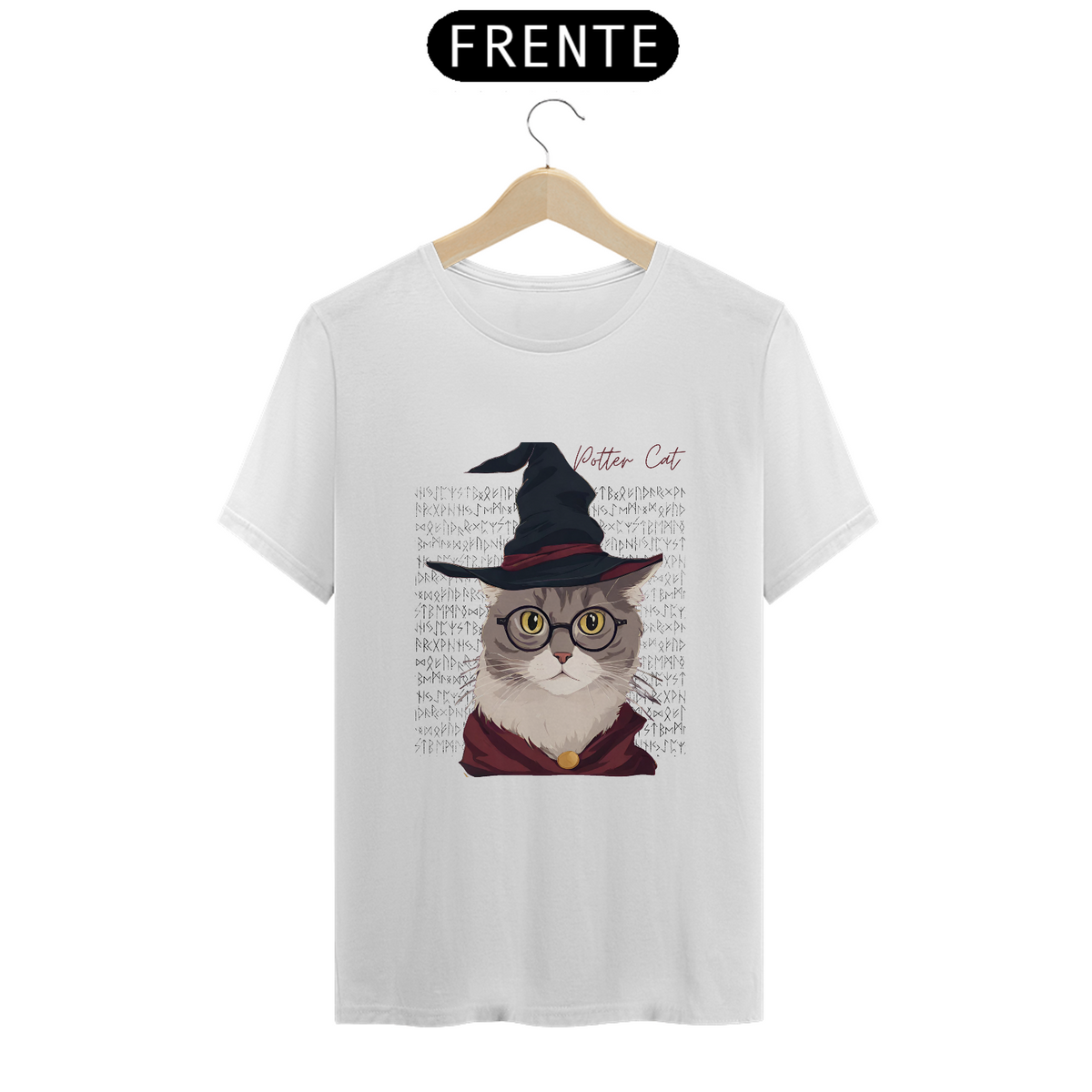 Nome do produto: Camiseta - Potter Cat