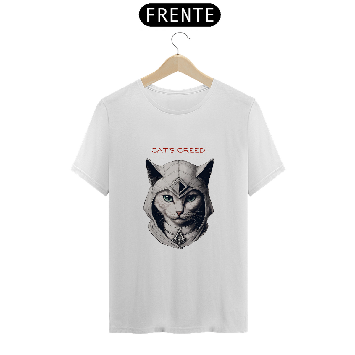 Nome do produto: Camiseta - Cat\'s Creed