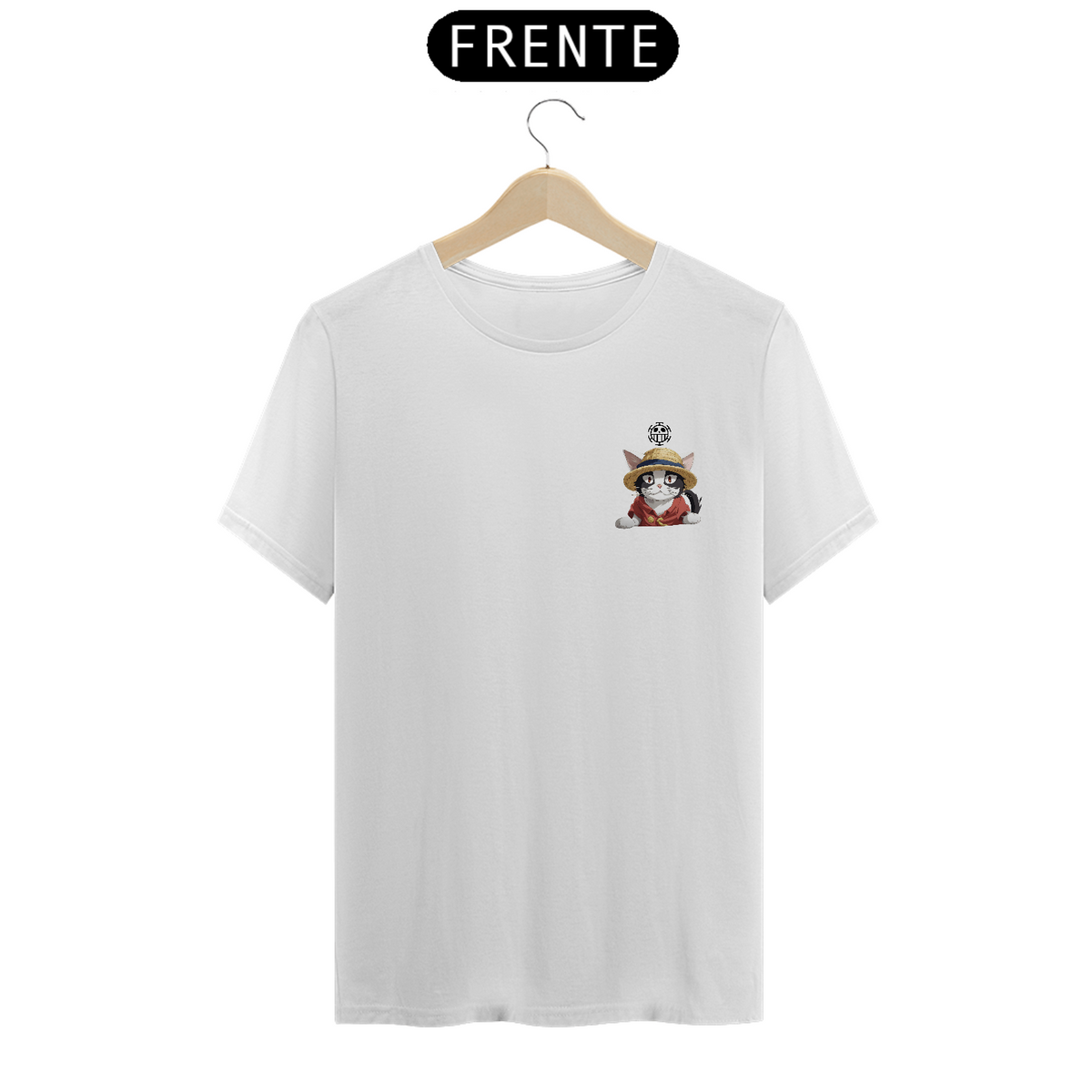 Nome do produto: Camiseta - Luffy Felino