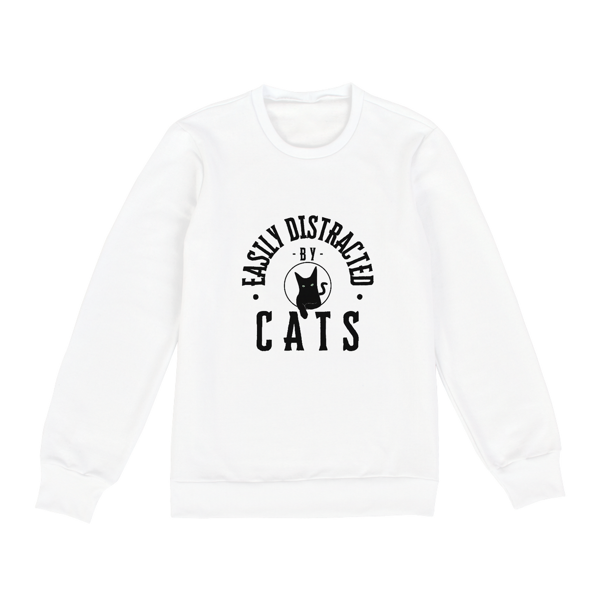 Nome do produto: Moletom - Easily Distracted by Cats