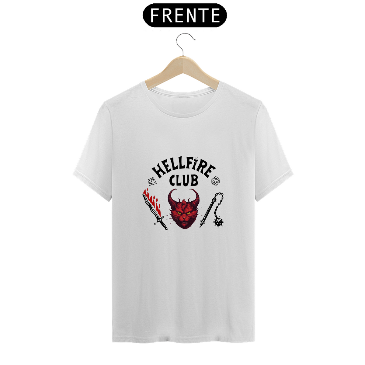 Nome do produto: Camiseta - Hellfire Cat Club