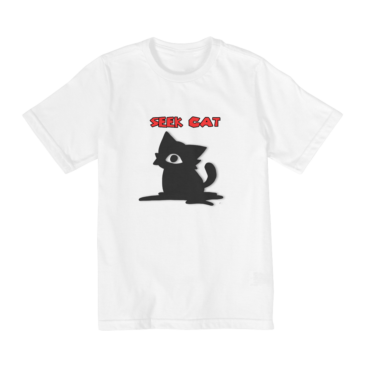 Nome do produto: Camiseta Infantil - Seek Cat