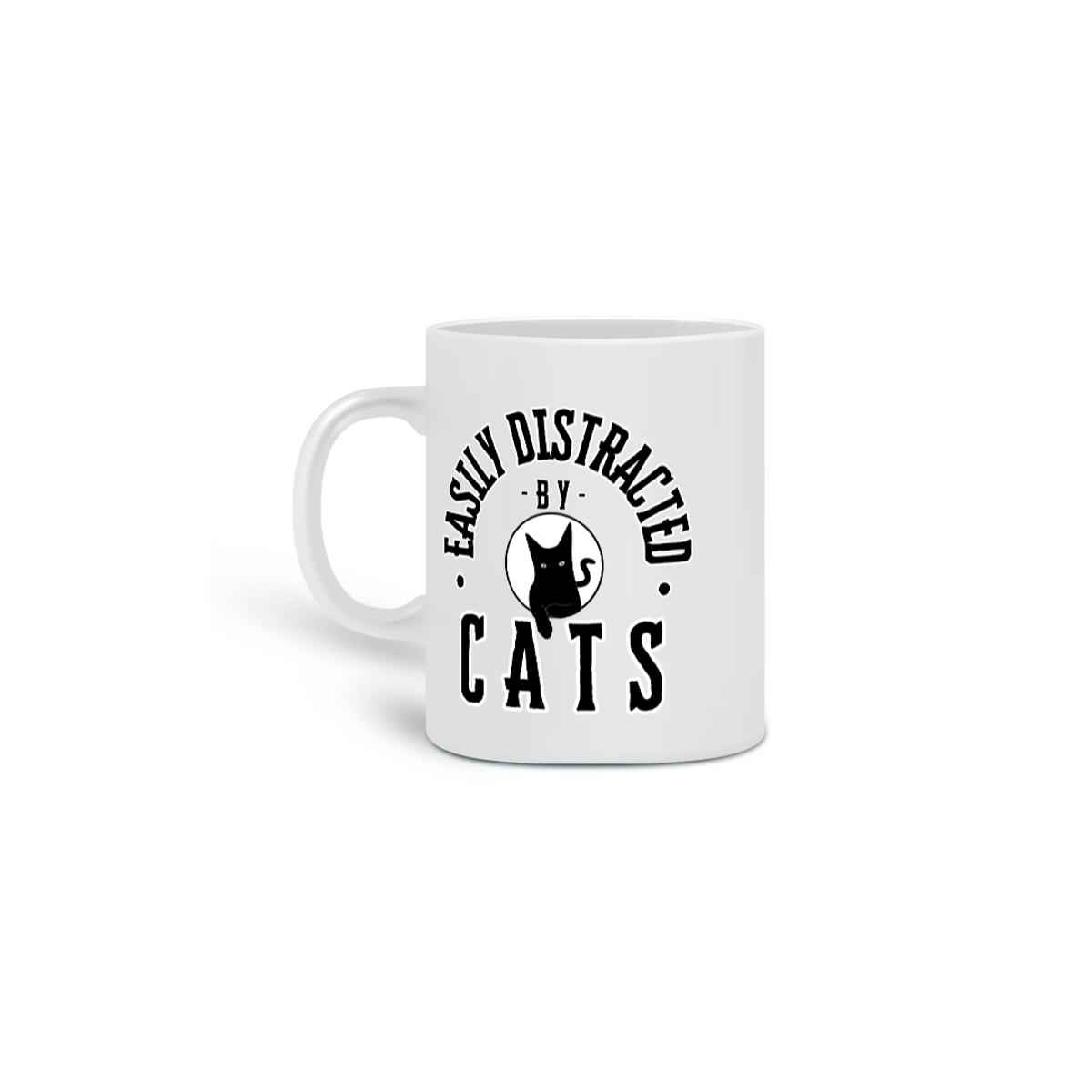 Nome do produto: Caneca - Easily Distracted by Cats