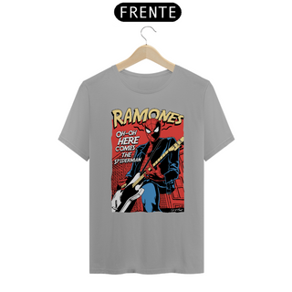 Nome do produtoT-SHIRT RAMONES – HOMEM ARANHA QUALITY