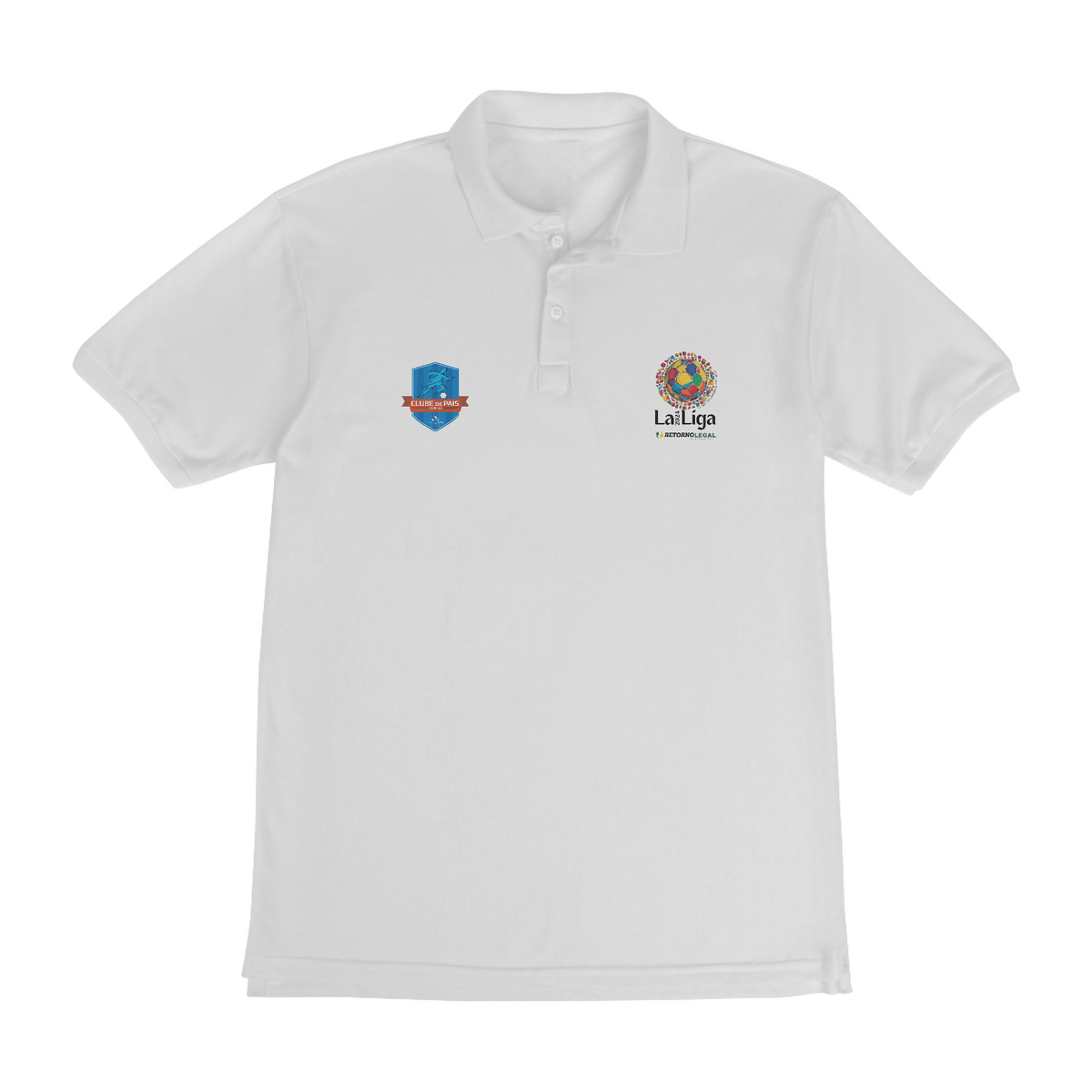 Nome do produto: Camisa Polo - Clube de Pais - La Liga Retorno Legal 2024