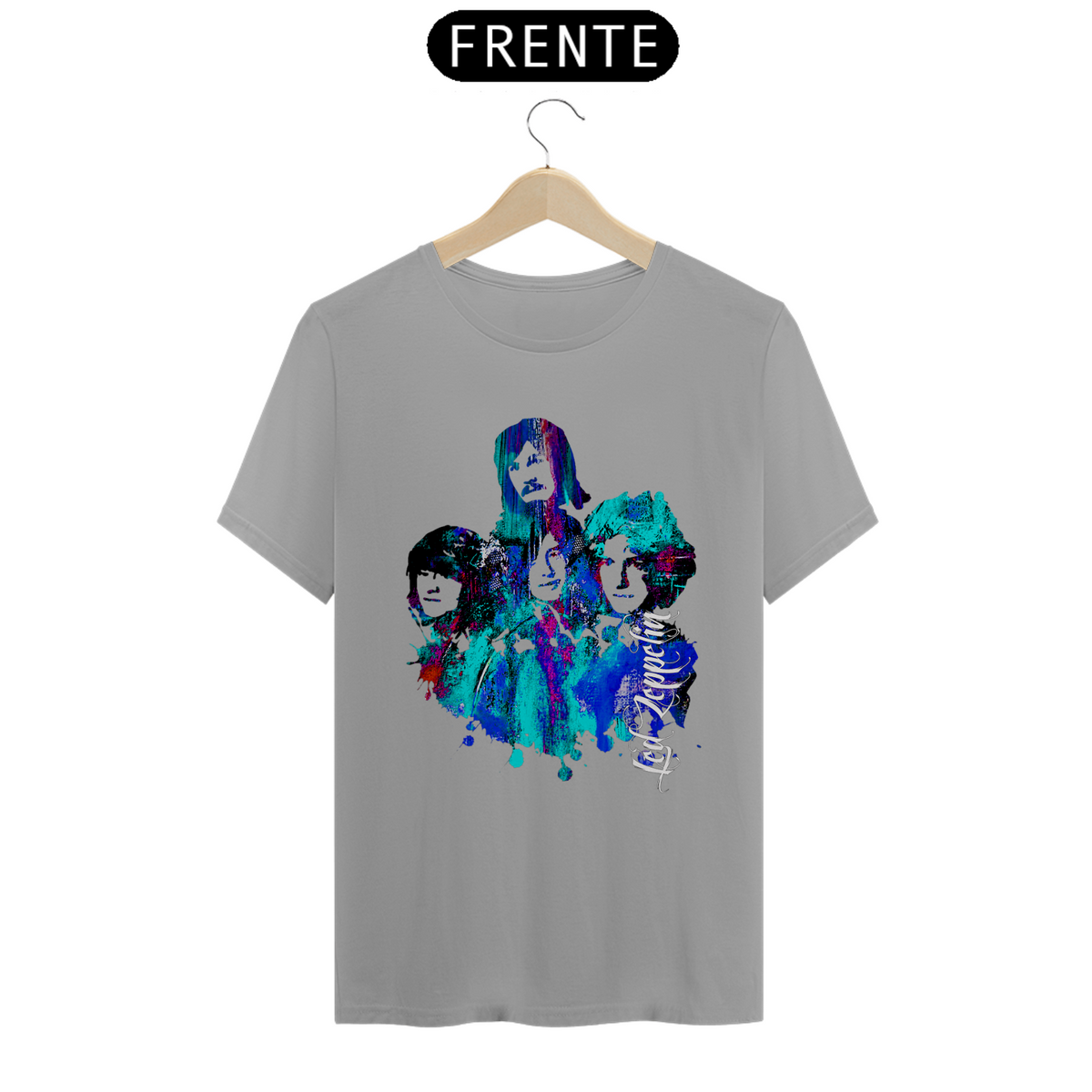 Nome do produto: Led Zeppelin color T-shirt
