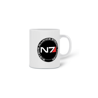 Nome do produtoCaneca Mass Effect - N7