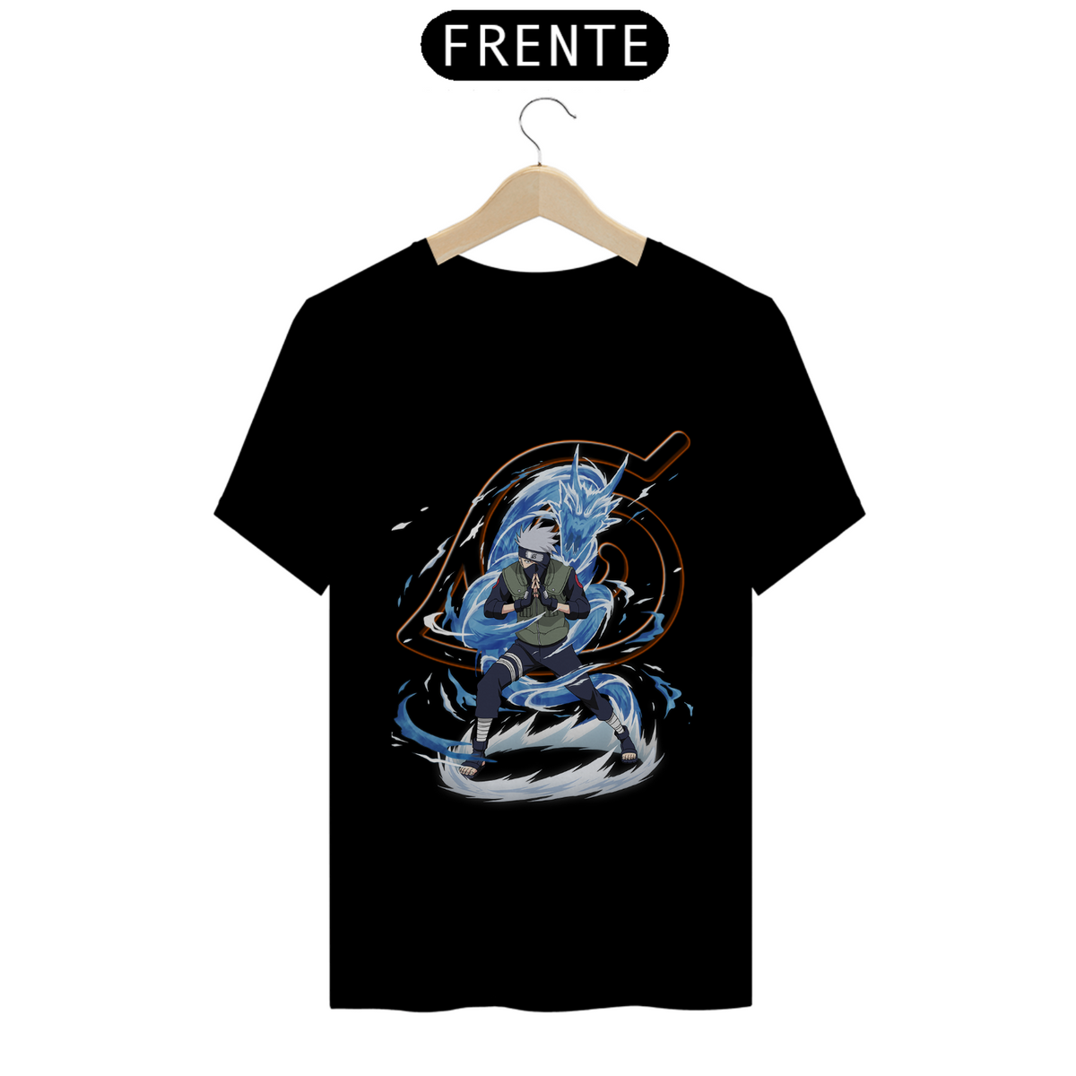 Nome do produto: Sensei Kakashi Naruto T-shirt