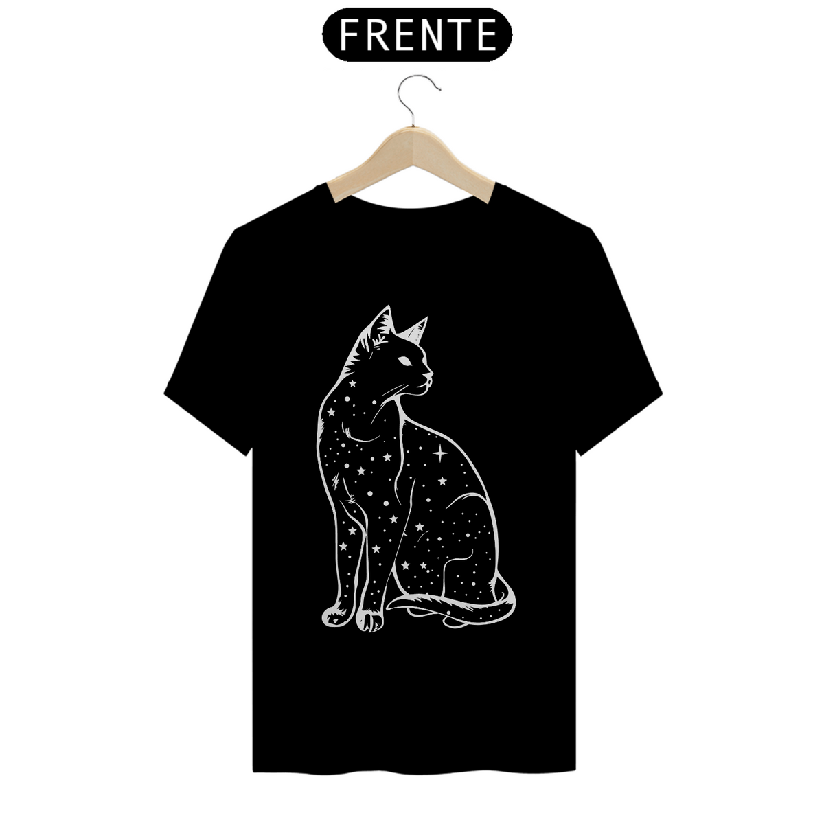 Nome do produto: Cat Stars T-Shirt