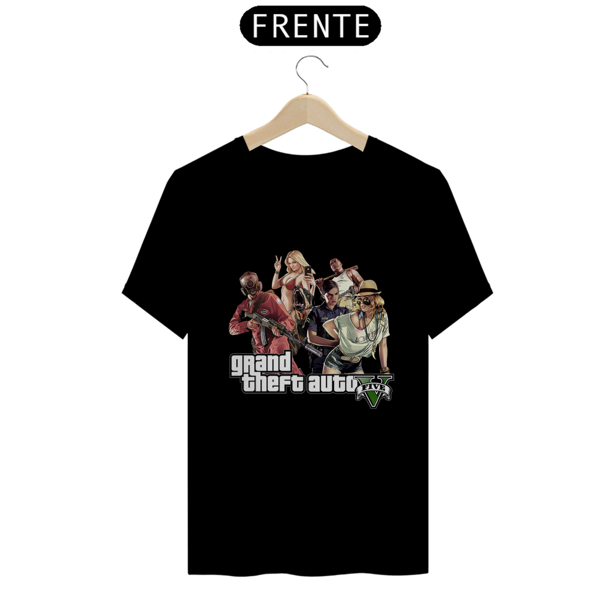 Nome do produto: GTA V T-Shirt