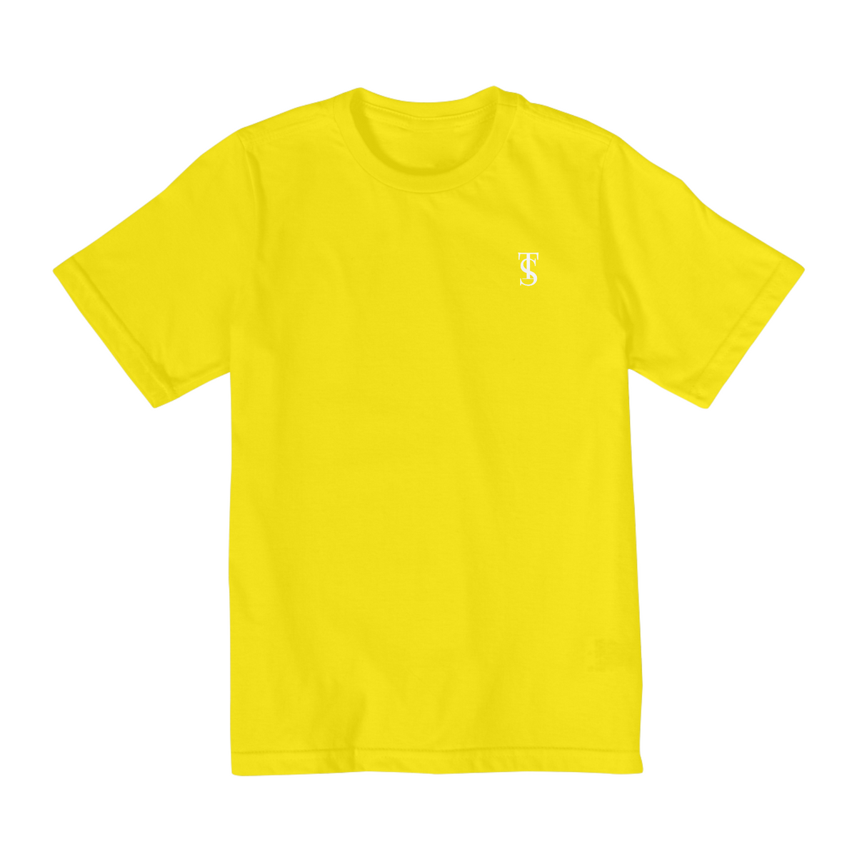 Nome do produto: Camiseta Básica Linha QUALITY Infantil (2 a 8 anos) Amarela
