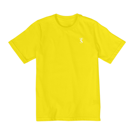 Camiseta Básica Linha QUALITY Infantil (10 a 14 anos) Amarela