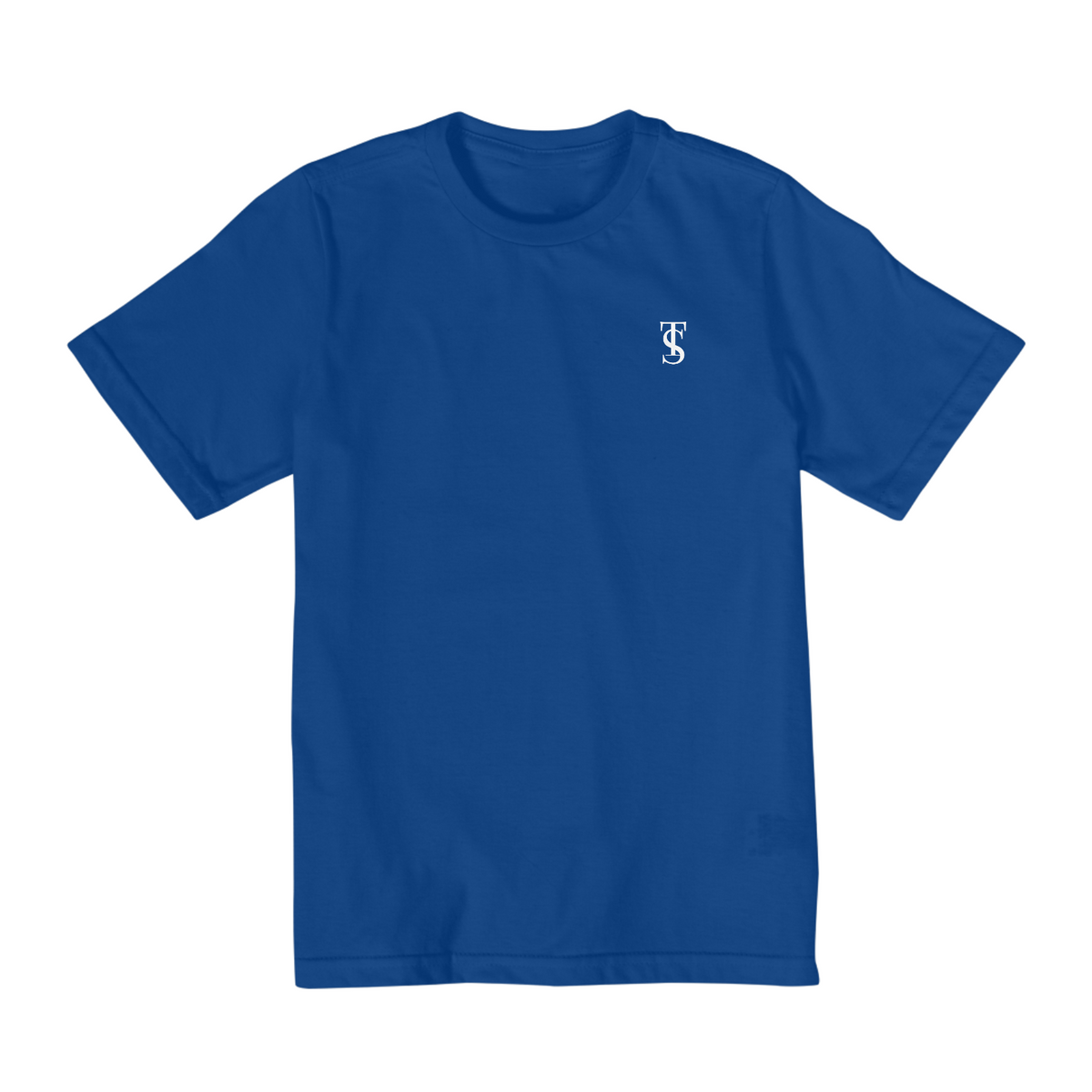 Nome do produto: Camiseta Básica Linha QUALITY Infantil (2 a 8 anos) Azul
