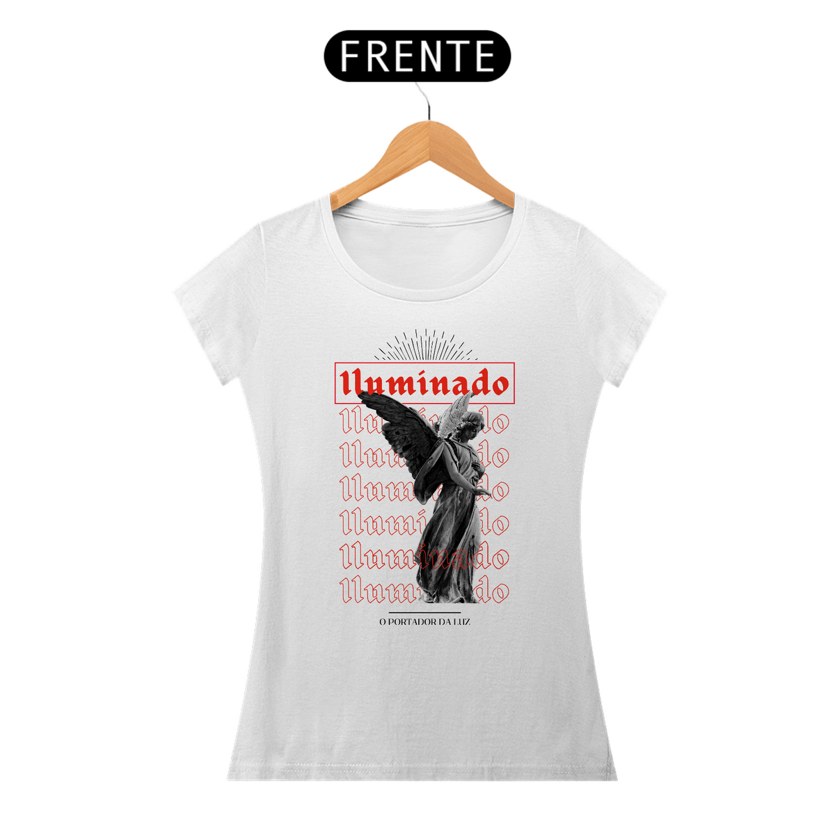 Nome do produto: Camiseta Estampada Feminina \