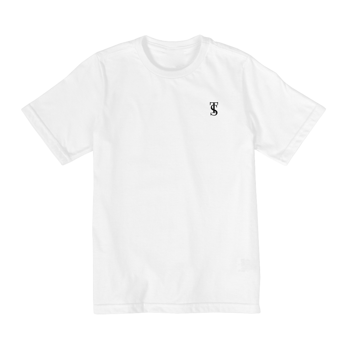 Nome do produto: Camiseta Básica Linha QUALITY Infantil (2 a 8 anos) Branca