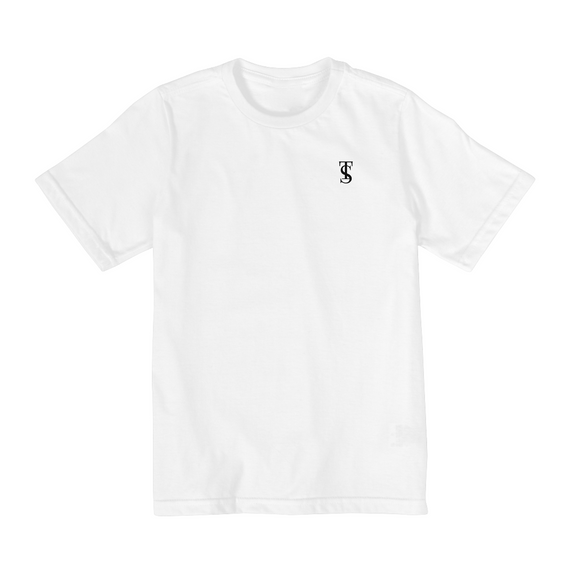 Camiseta Básica Linha QUALITY Infantil (10 a 14 anos) Branca